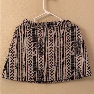 Tribal print pencil skirt